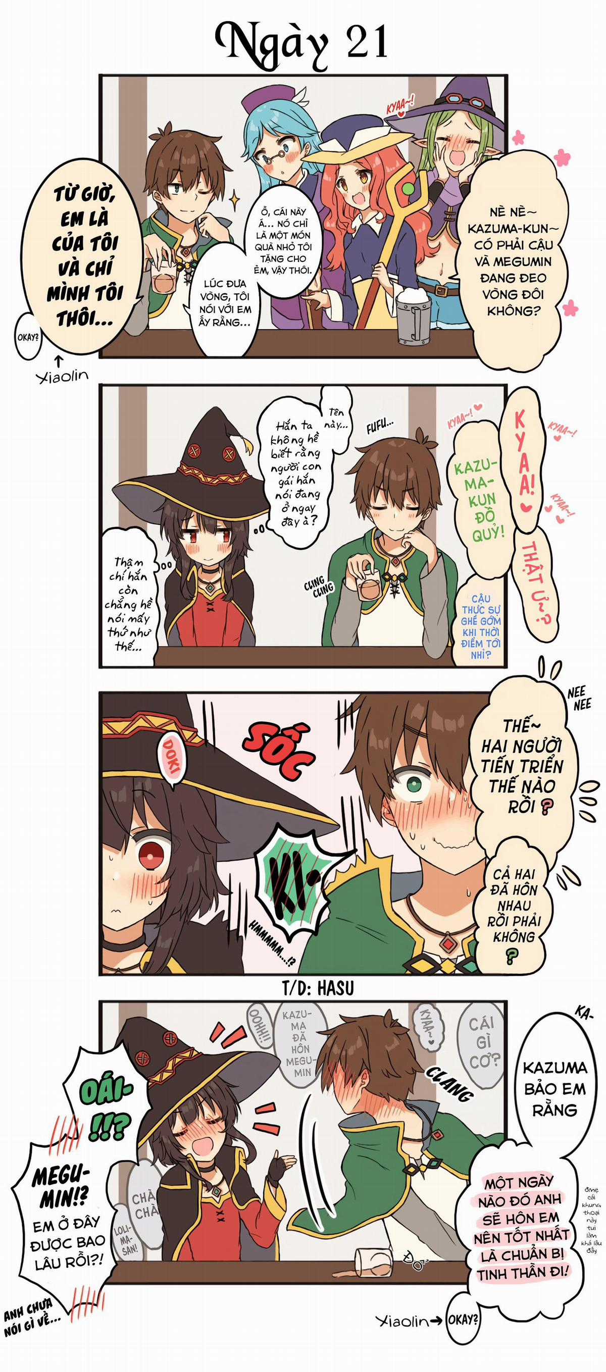 100 Ngày Trước Khi Cưới Của Kazuma Và Megumin Chapter 21 trang 0