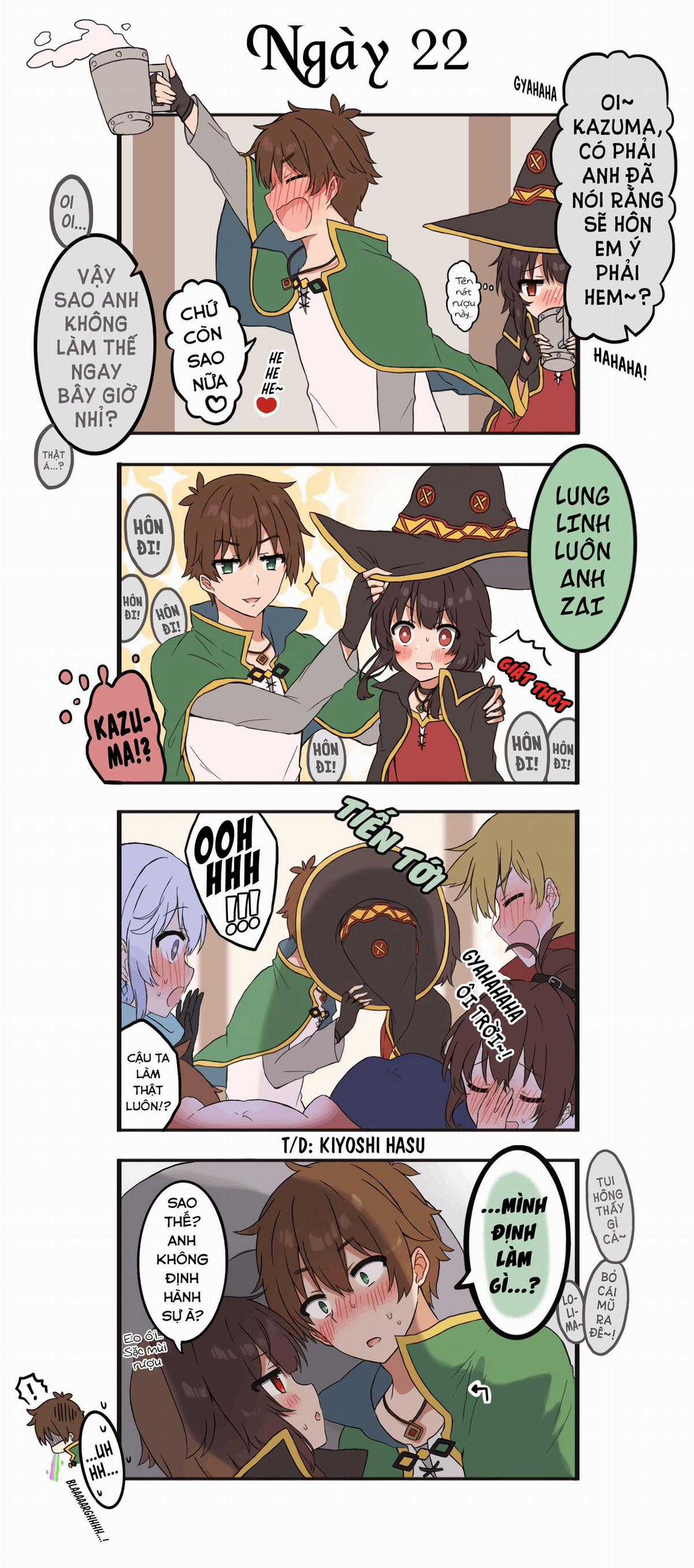 100 Ngày Trước Khi Cưới Của Kazuma Và Megumin Chapter 22 trang 0