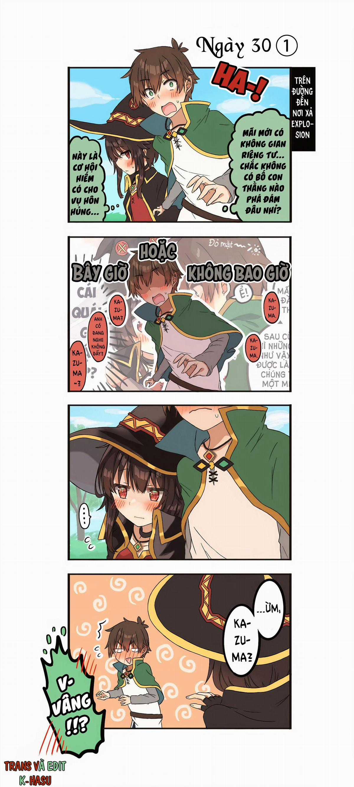 100 Ngày Trước Khi Cưới Của Kazuma Và Megumin Chapter 30 trang 0