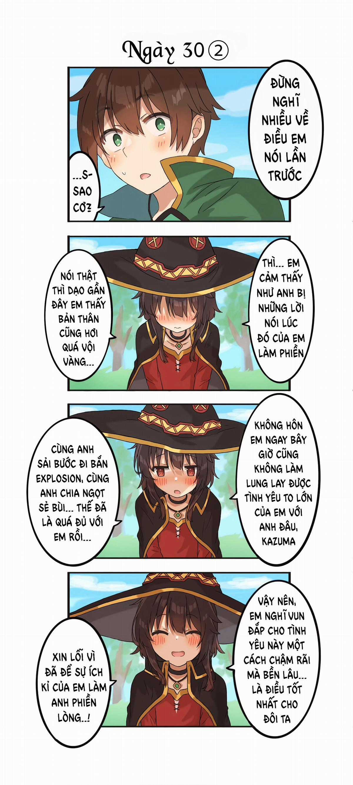 100 Ngày Trước Khi Cưới Của Kazuma Và Megumin Chapter 30 trang 1