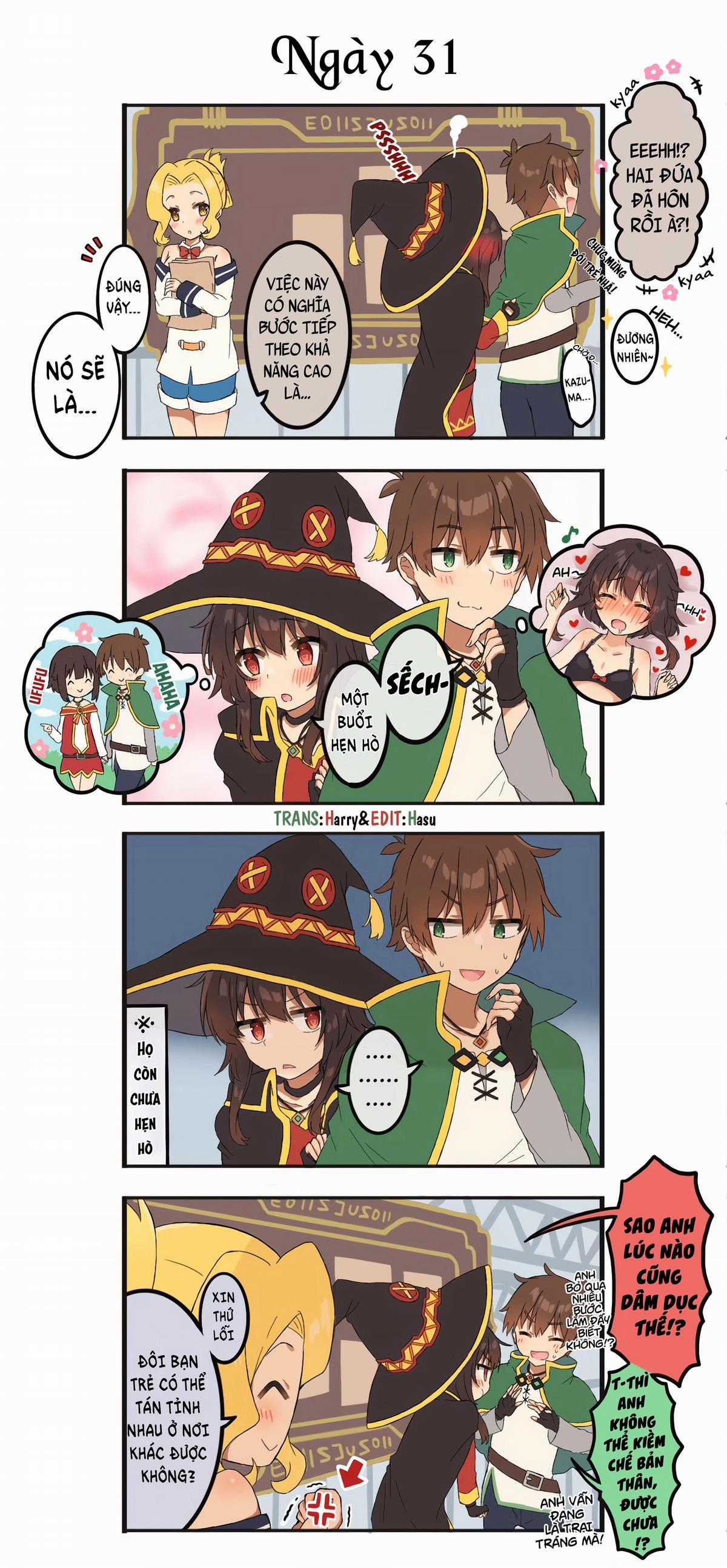 100 Ngày Trước Khi Cưới Của Kazuma Và Megumin Chapter 31 trang 0