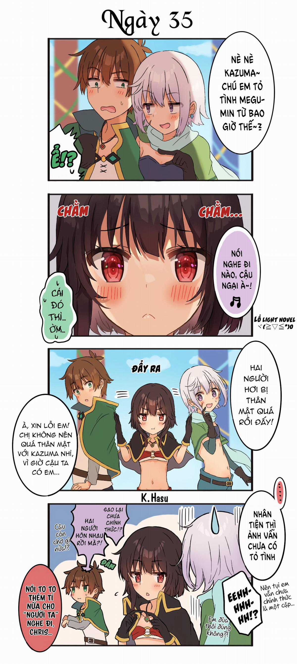 100 Ngày Trước Khi Cưới Của Kazuma Và Megumin Chapter 35 trang 0