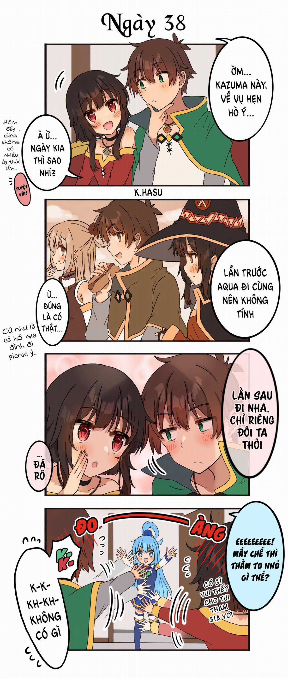 100 Ngày Trước Khi Cưới Của Kazuma Và Megumin Chapter 38 trang 0