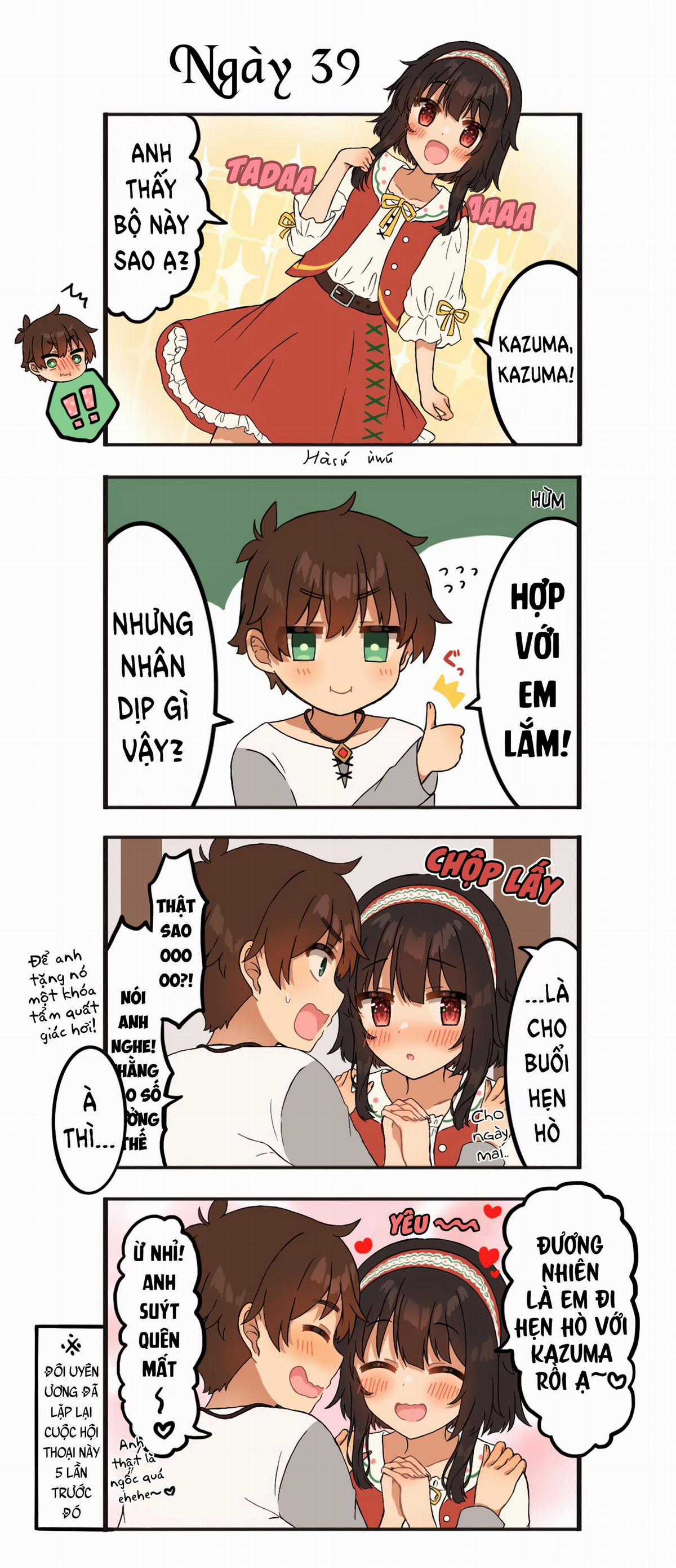 100 Ngày Trước Khi Cưới Của Kazuma Và Megumin Chapter 39 trang 0