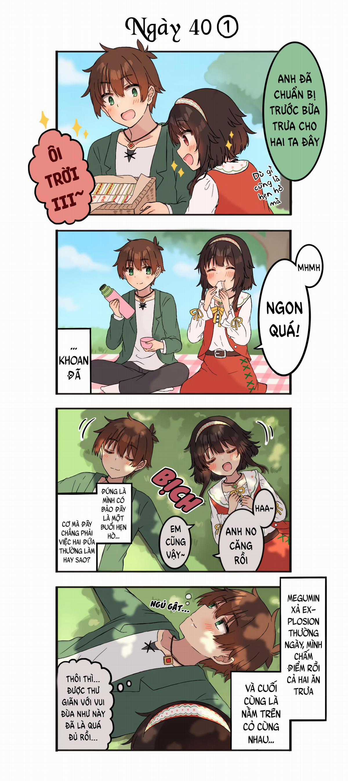 100 Ngày Trước Khi Cưới Của Kazuma Và Megumin Chapter 40 trang 0