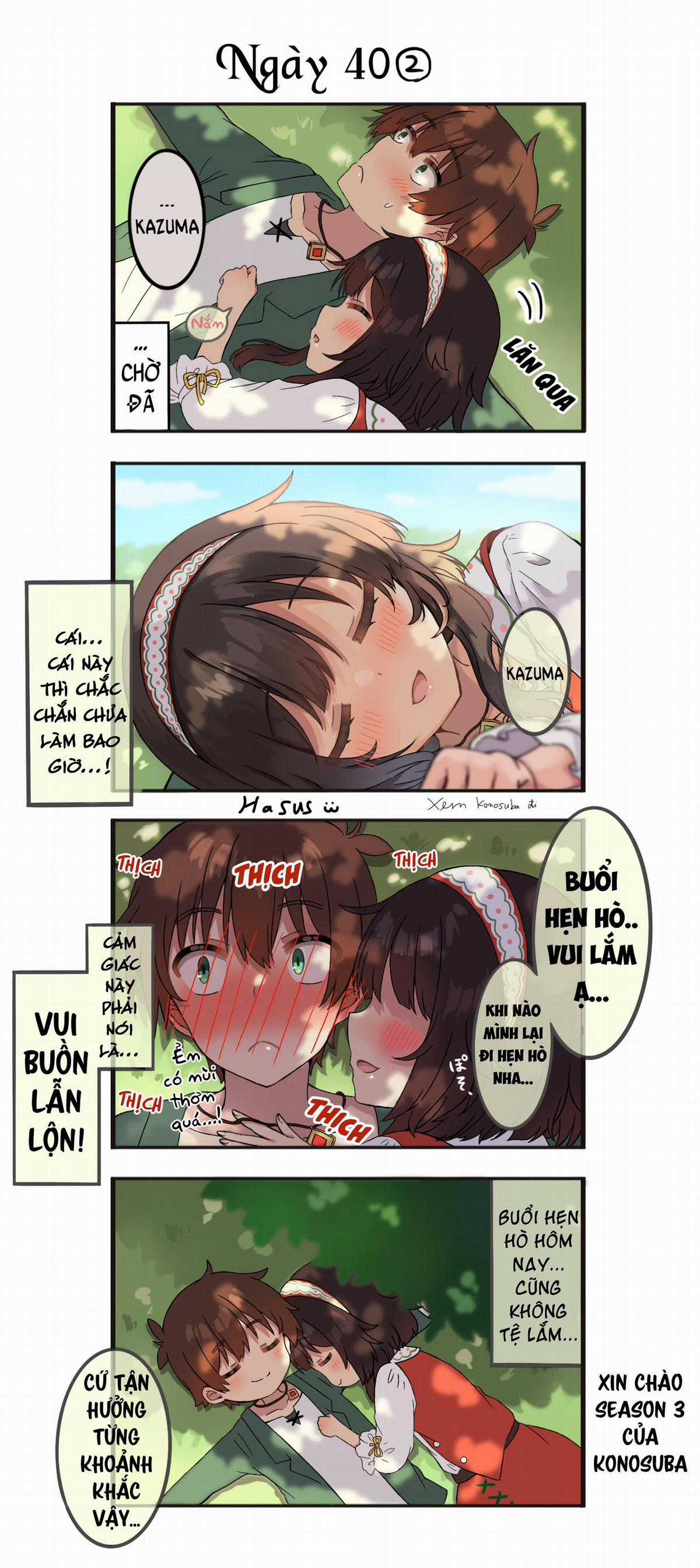 100 Ngày Trước Khi Cưới Của Kazuma Và Megumin Chapter 40 trang 1