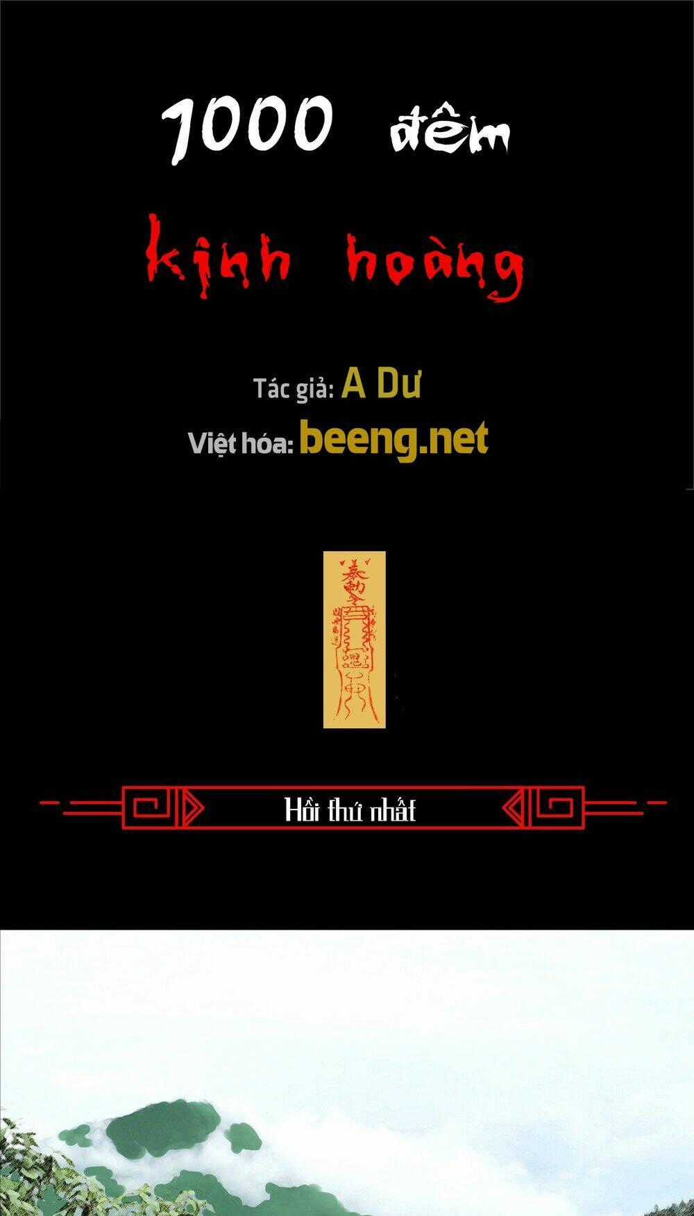 1000 Đêm Kinh Hoàng Chapter 1 trang 0