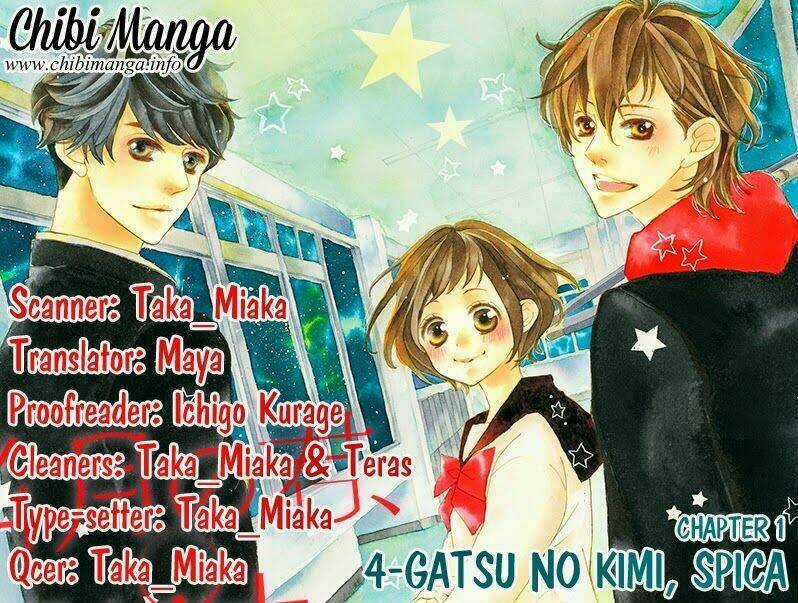 4-Gatsu No Kimi, Spica Chapter 1 trang 0