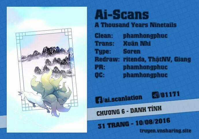 A Thousand Years Ninetails Chapter 6 trang 0