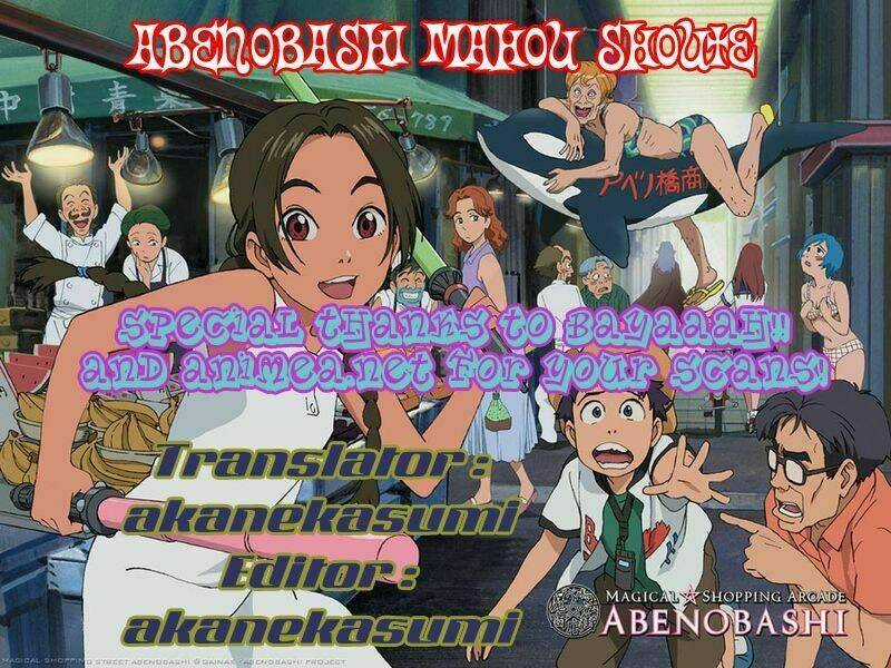 Abenobashi Mahou Shoutengai Chapter 1 trang 1