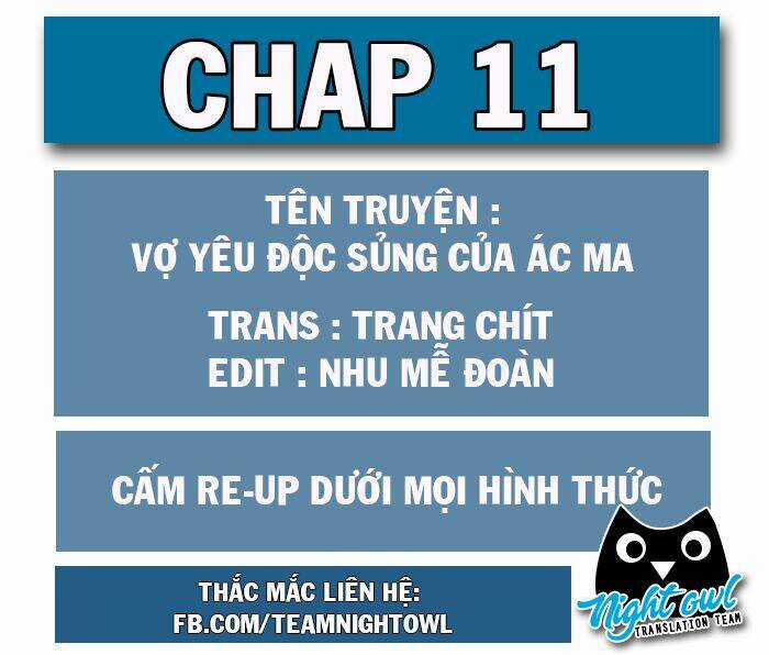 Ác Ma Đích Độc Sủng Điềm Thê Chapter 11 trang 0