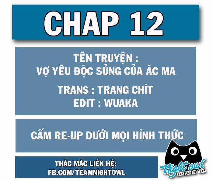 Ác Ma Đích Độc Sủng Điềm Thê Chapter 12 trang 0