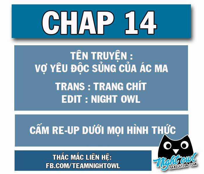 Ác Ma Đích Độc Sủng Điềm Thê Chapter 14 trang 0