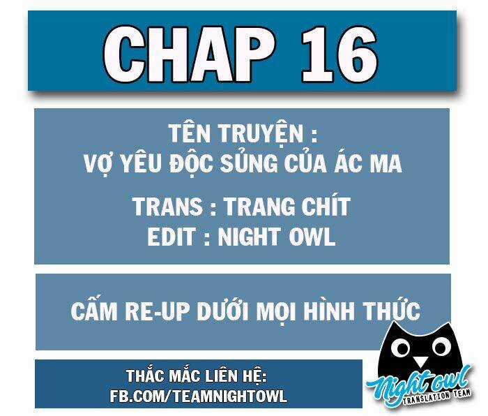 Ác Ma Đích Độc Sủng Điềm Thê Chapter 16 trang 0