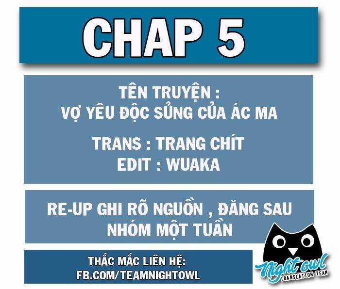 Ác Ma Đích Độc Sủng Điềm Thê Chapter 5 trang 0