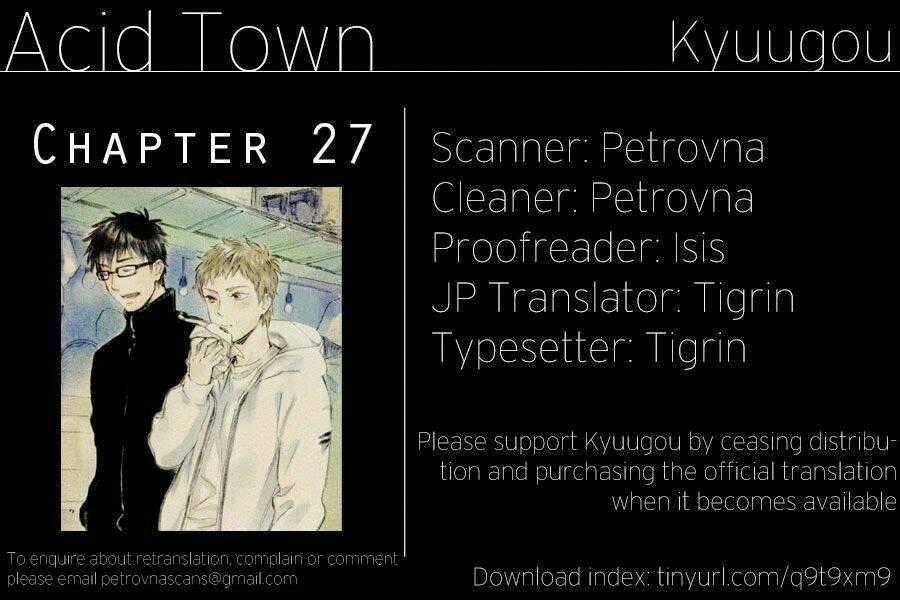 Acid Town Chapter 27 trang 1