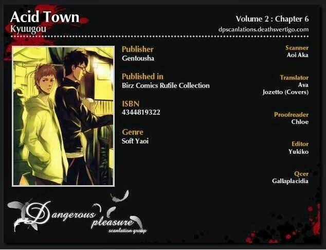 Acid Town Chapter 6 trang 1