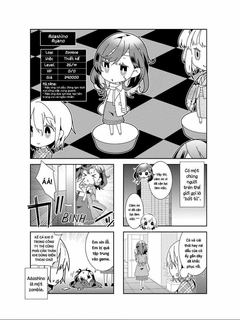 Adashino-San Wa Sude Ni Shinderu Chapter 13 trang 0