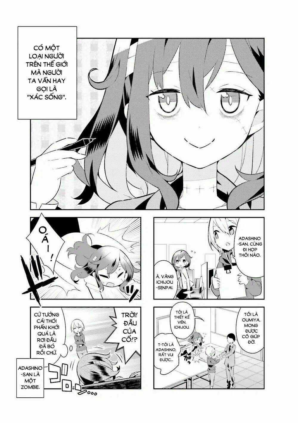 Adashino-San Wa Sude Ni Shinderu Chapter 4 trang 1