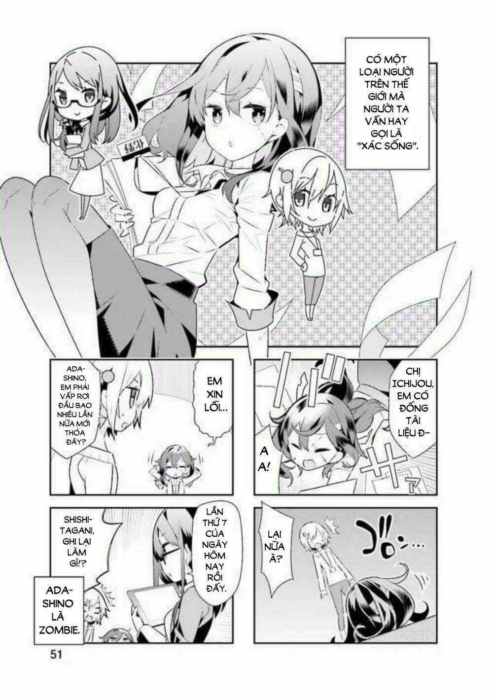 Adashino-San Wa Sude Ni Shinderu Chapter 7 trang 0