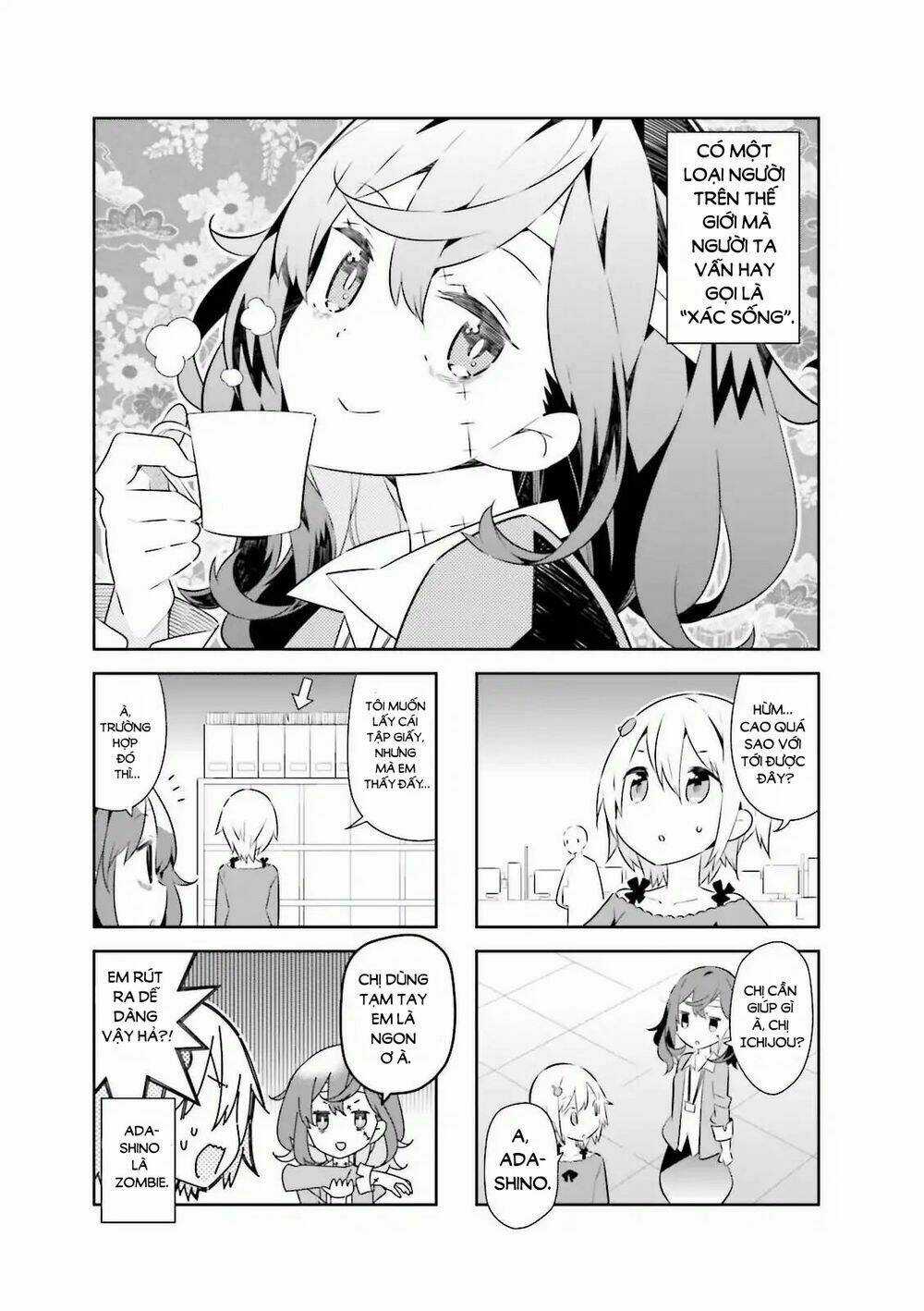 Adashino-San Wa Sude Ni Shinderu Chapter 8 trang 0