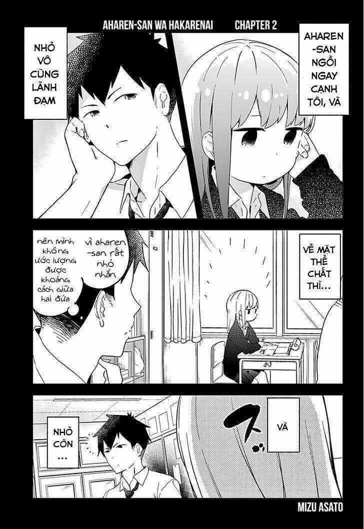 Aharen-San Wa Hakarenai Chapter 2 trang 1