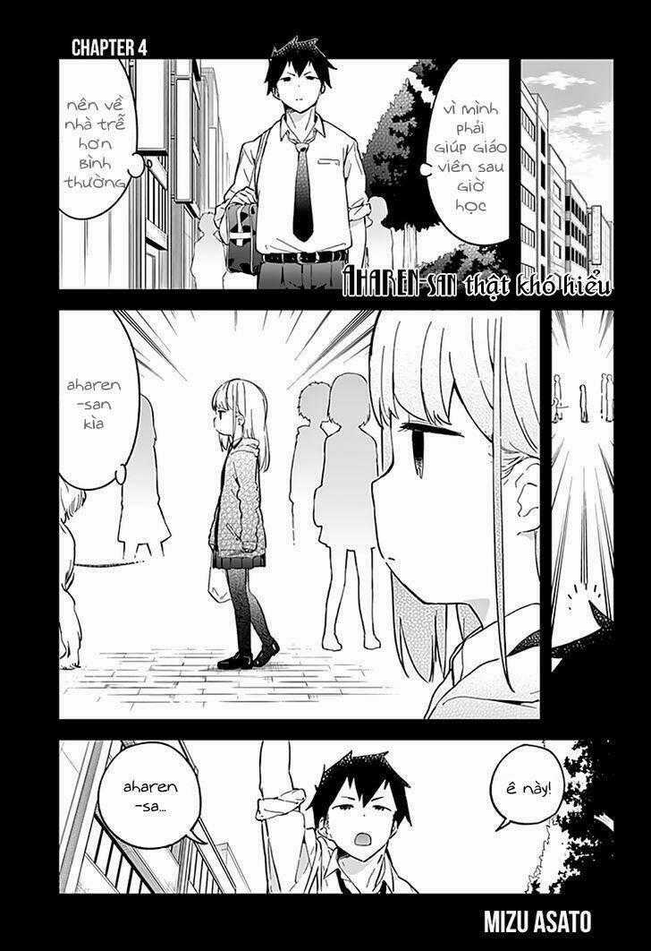 Aharen-San Wa Hakarenai Chapter 4 trang 1