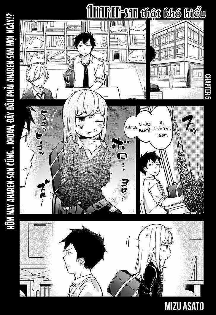 Aharen-San Wa Hakarenai Chapter 5 trang 1