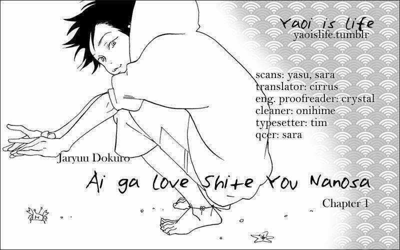 Ai Ga Love Shite You Nanosa Chapter 1 trang 1