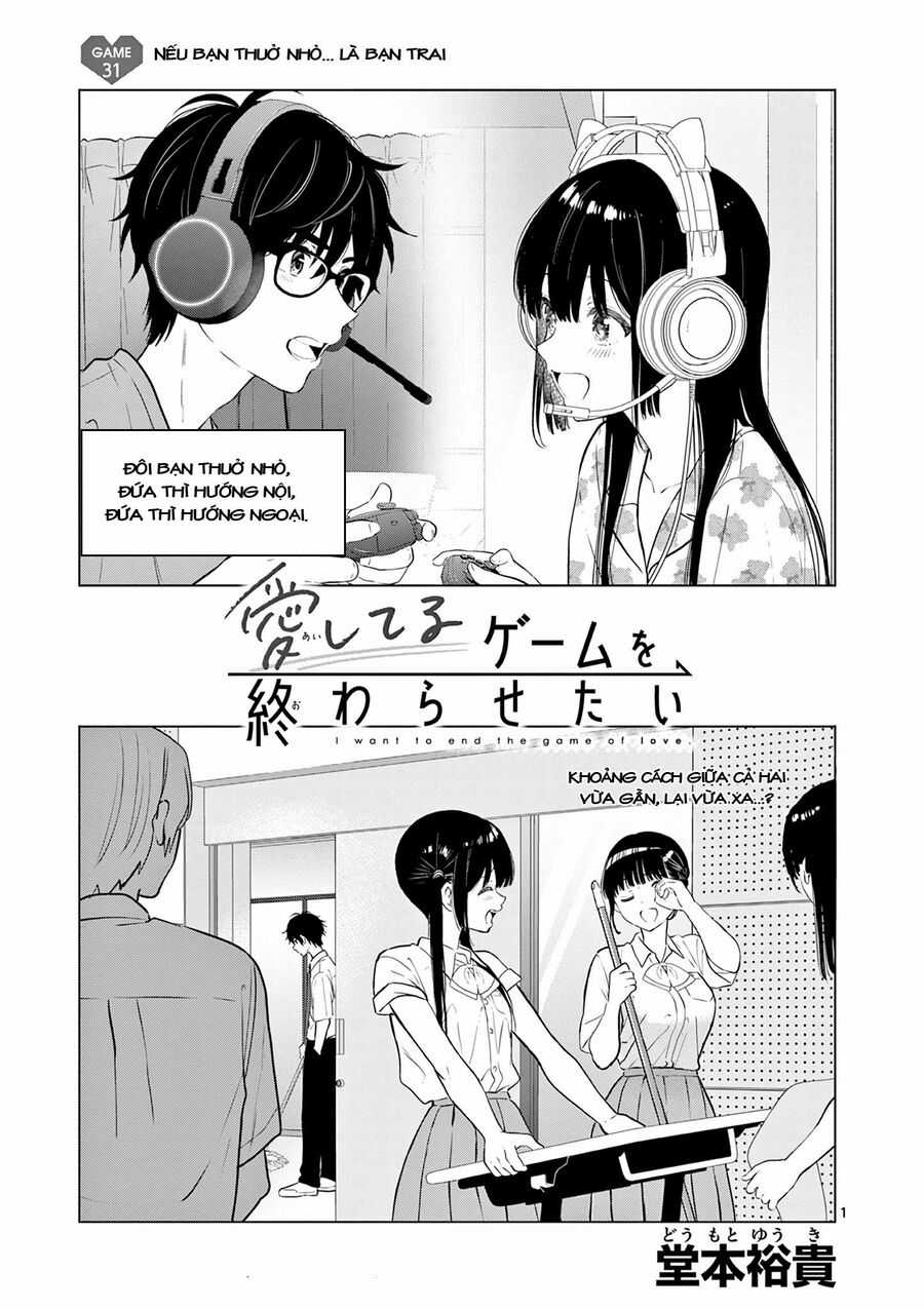 Aishiteru Game Wo Owarasetai Chapter 31 trang 1