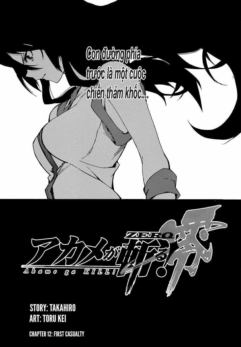 Akame Ga Kill! Zero Chapter 12 trang 1