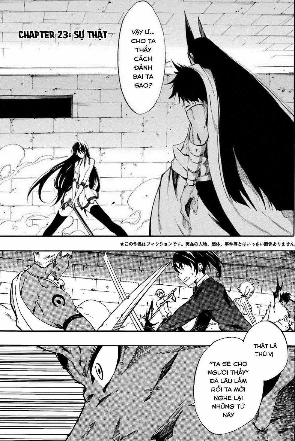 Akame Ga Kill! Zero Chapter 23 trang 1