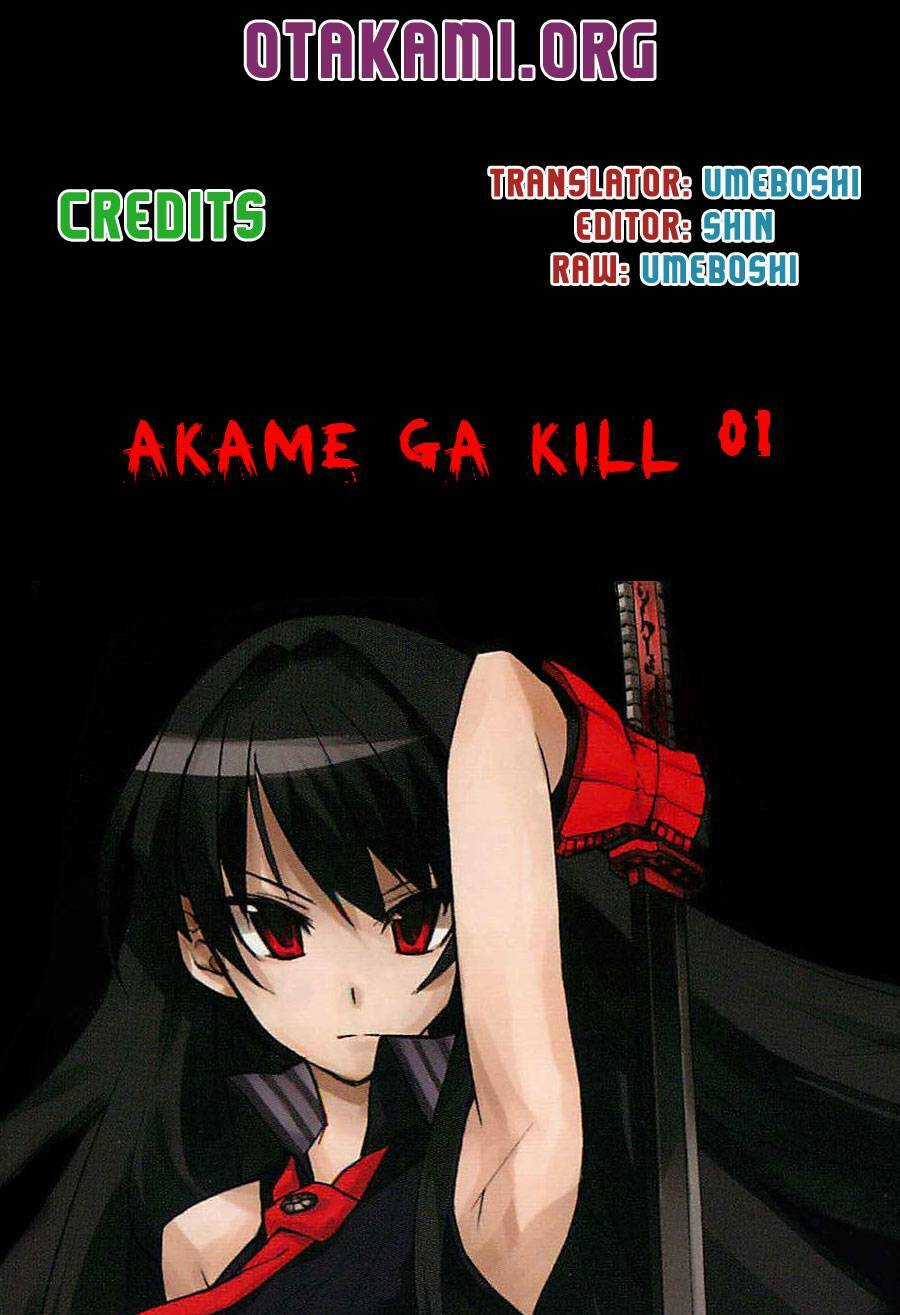 Akame Ga Kiru Chapter 1 trang 1