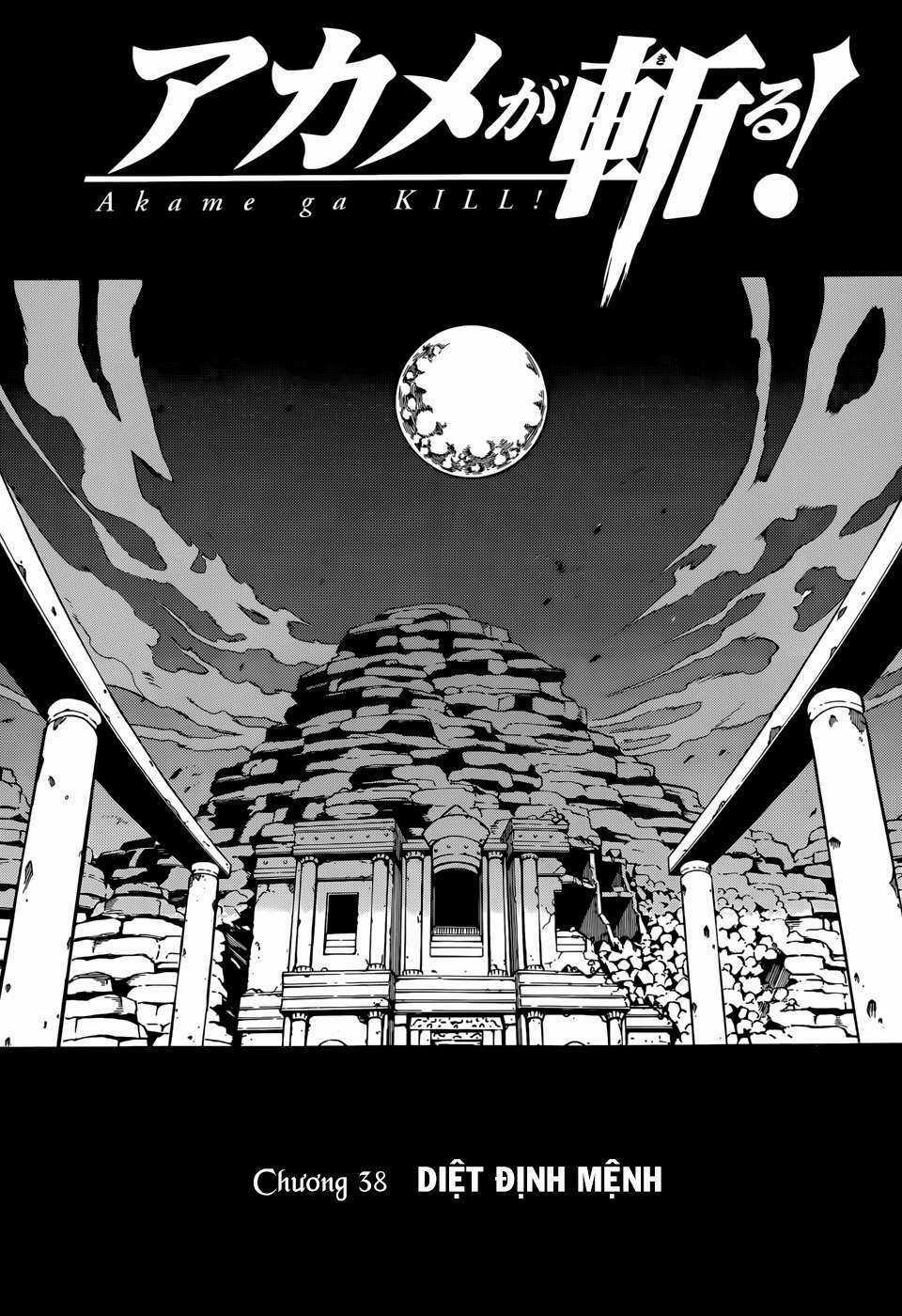 Akame Ga Kiru Chapter 38 trang 1