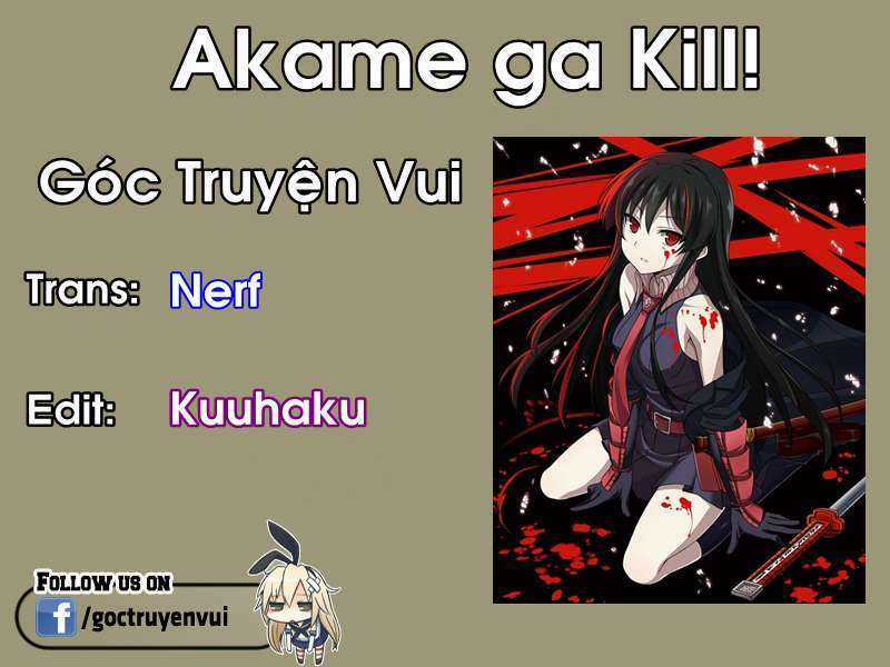 Akame Ga Kiru Chapter 60 trang 1