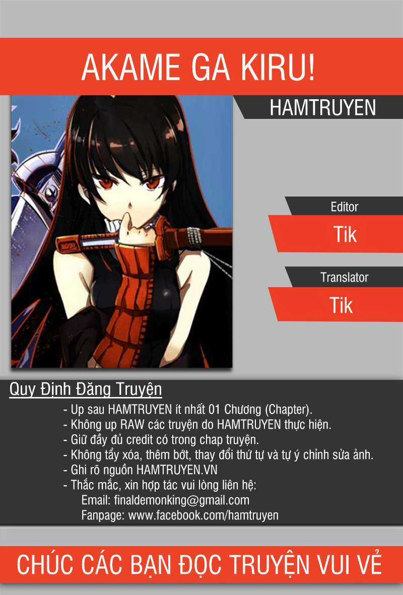 Akame Ga Kiru Chapter 67 trang 1