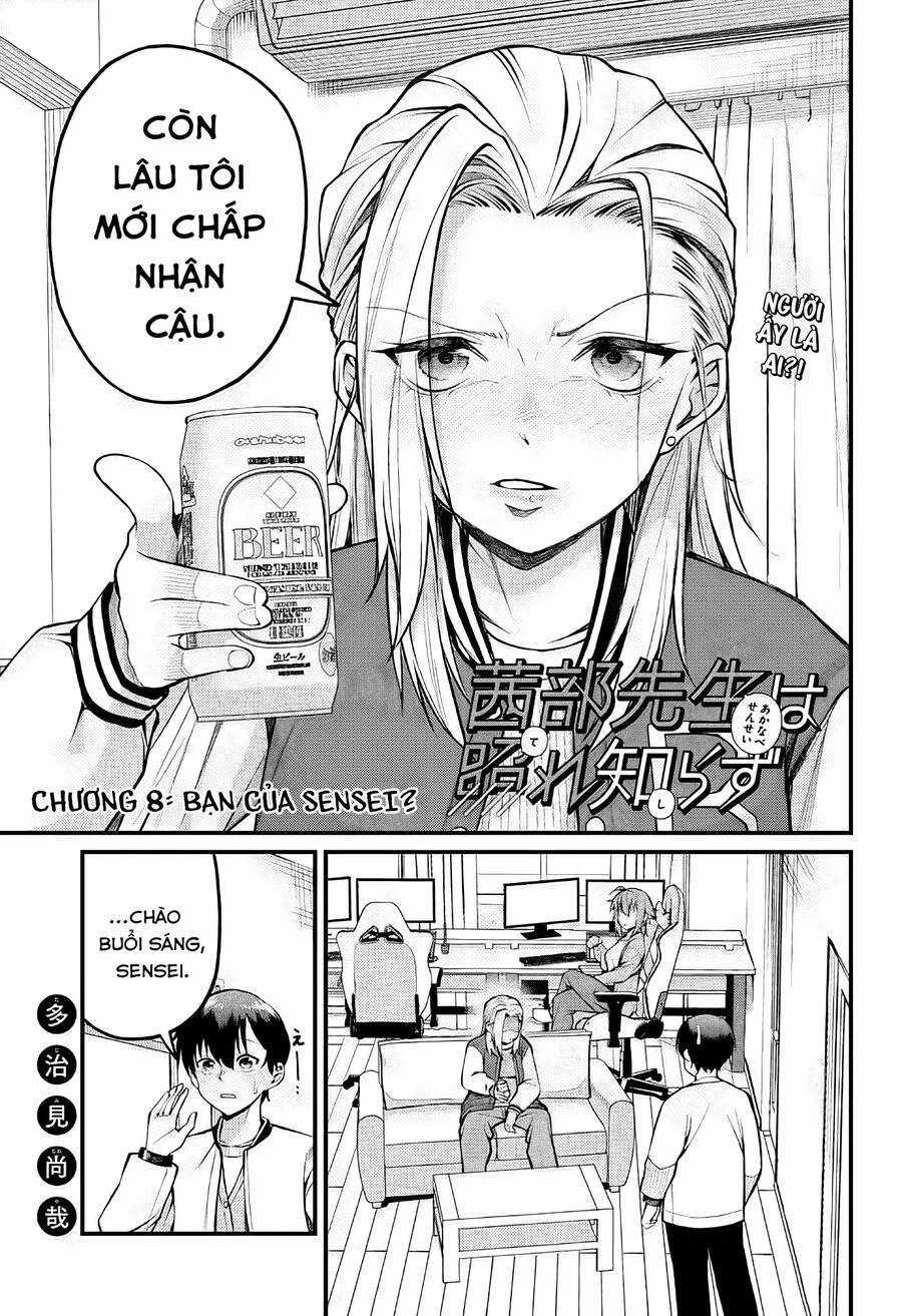 Akanabe-sensei chẳng biết xấu hổ là gì Chapter 8 trang 0