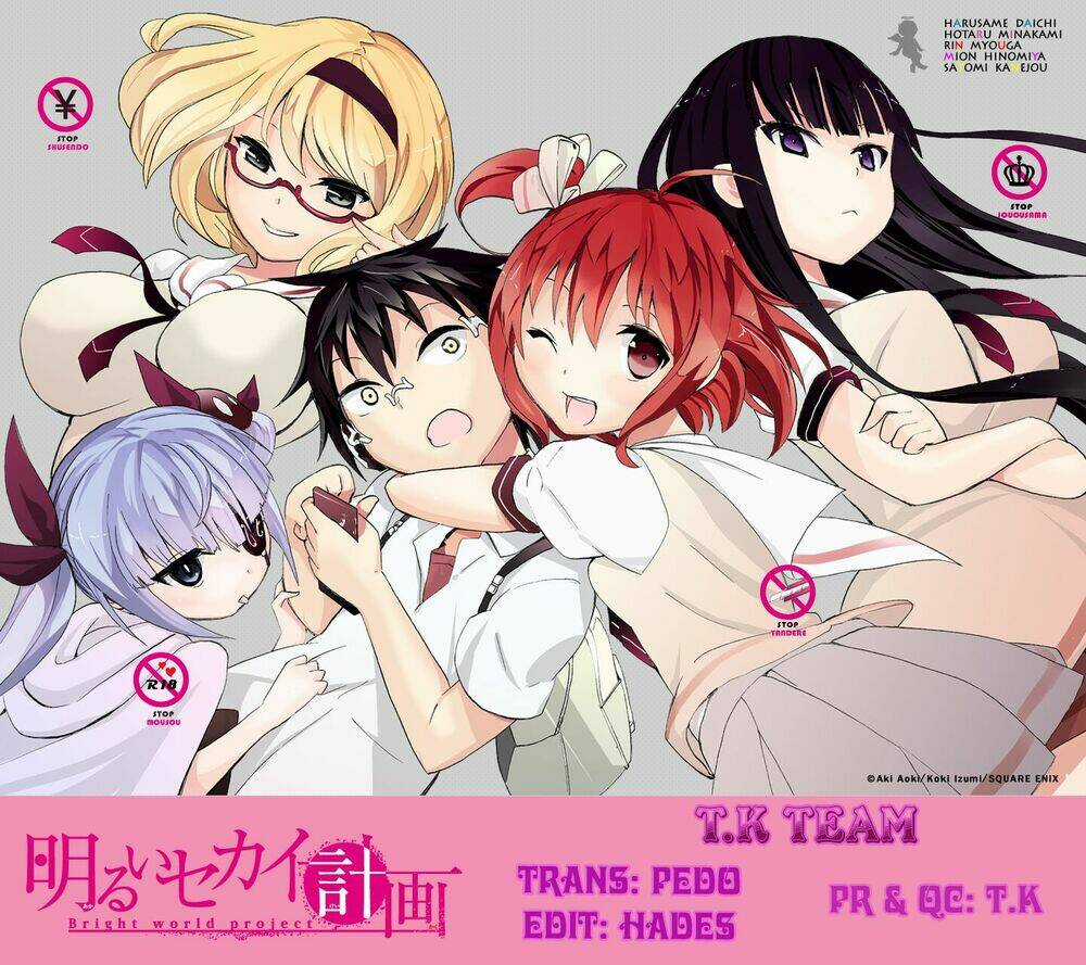 Akarui Sekai Keikaku Chapter 12 trang 0