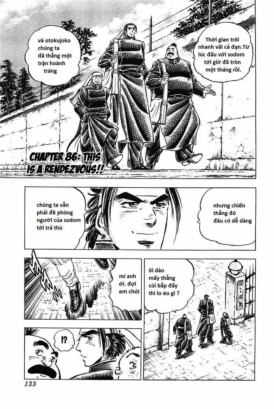 Akatsuki!! Otokojuku - Seinen Yo, Taishi Wo Idake Chapter 86 trang 1