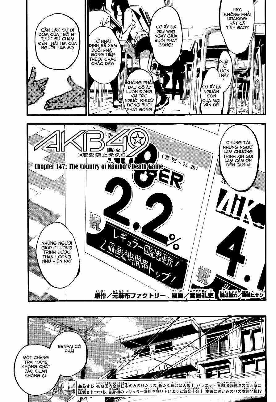 Akb49 - Renai Kinshi Jourei Chapter 147 trang 0