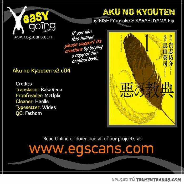 Aku No Kyouten Chapter 4 trang 1