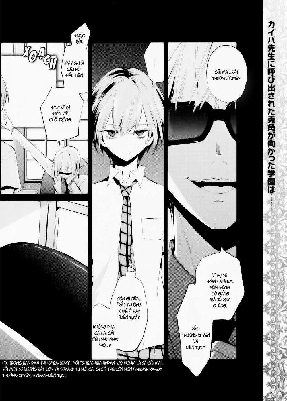 Akuma No Riddle Chapter 1 trang 1