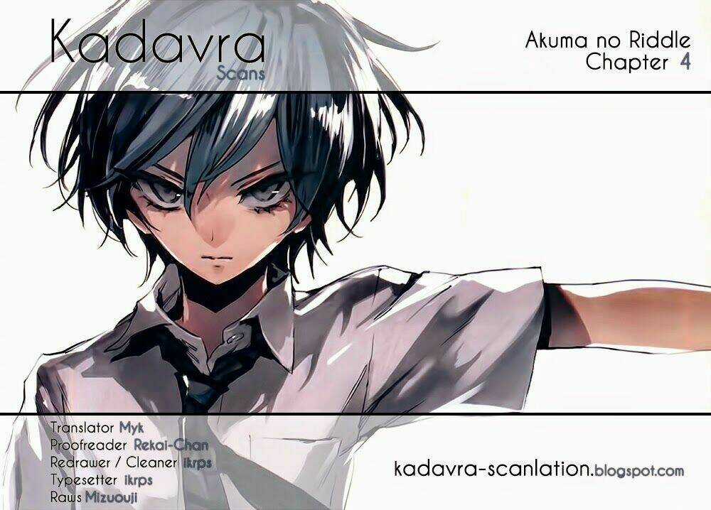 Akuma No Riddle Chapter 5 trang 1