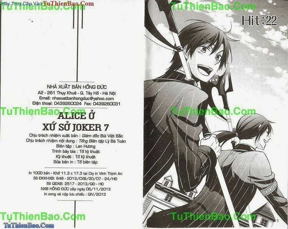 Alice Lạc Vào Xứ Sở Joker Chapter 7 trang 1