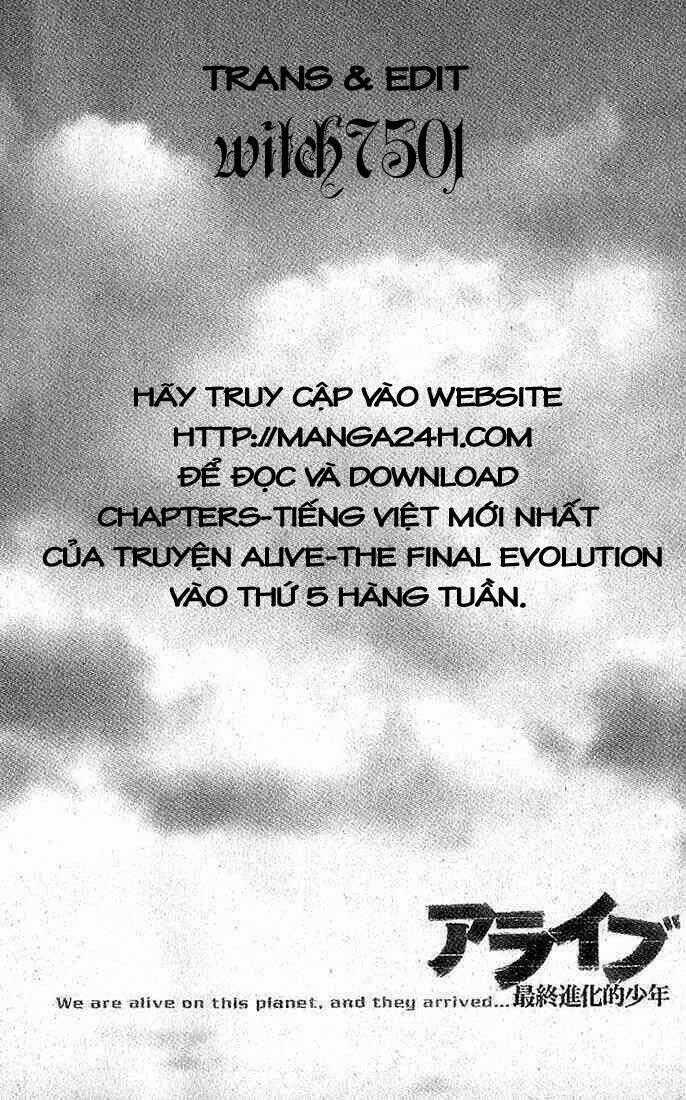 Alive - The Final Evolution Chapter 23 trang 0