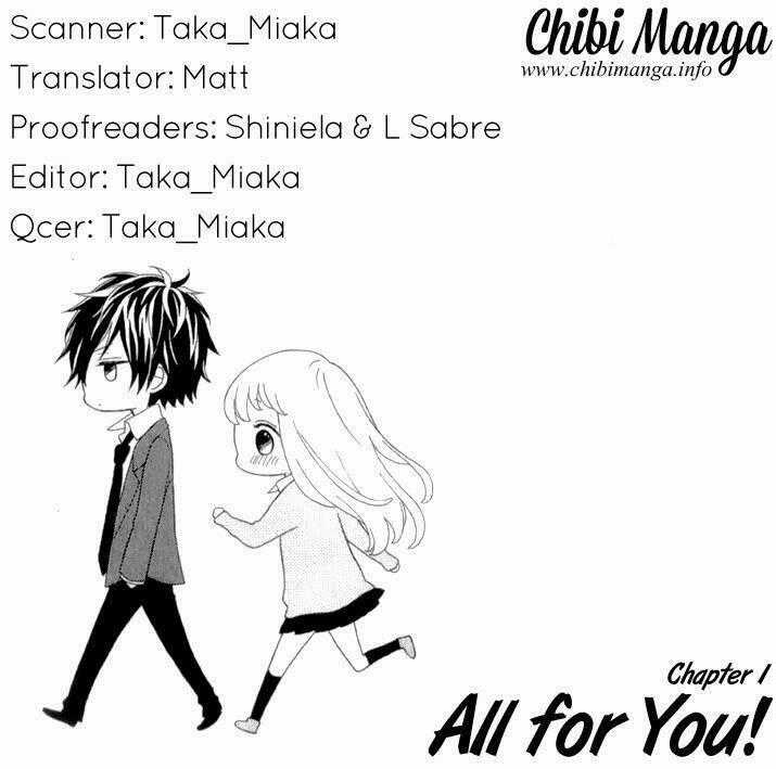 All for you! Chapter 1 trang 1