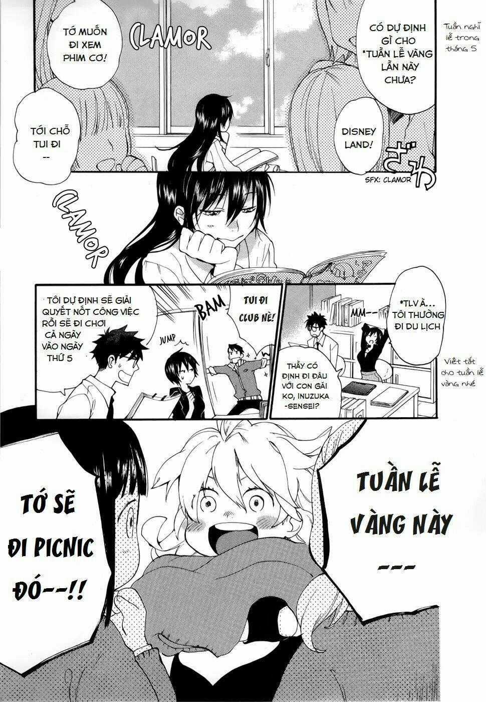 Amaama To Inazuma Chapter 4 trang 1