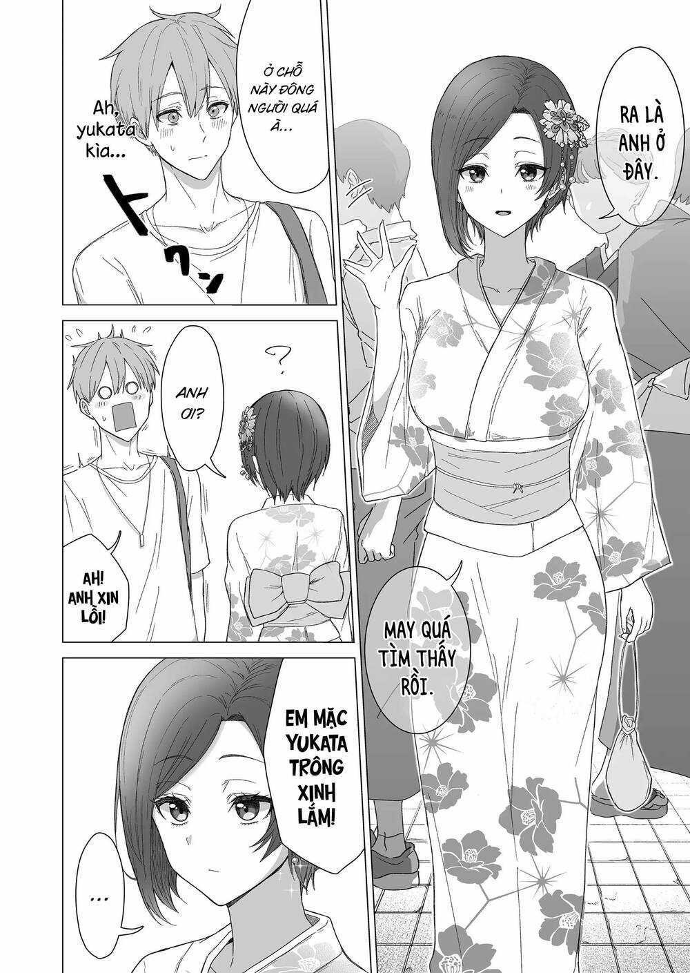 Amai-san tuy lạnh lùng nhưng lại rất ngọt ngào Chapter 9 trang 1