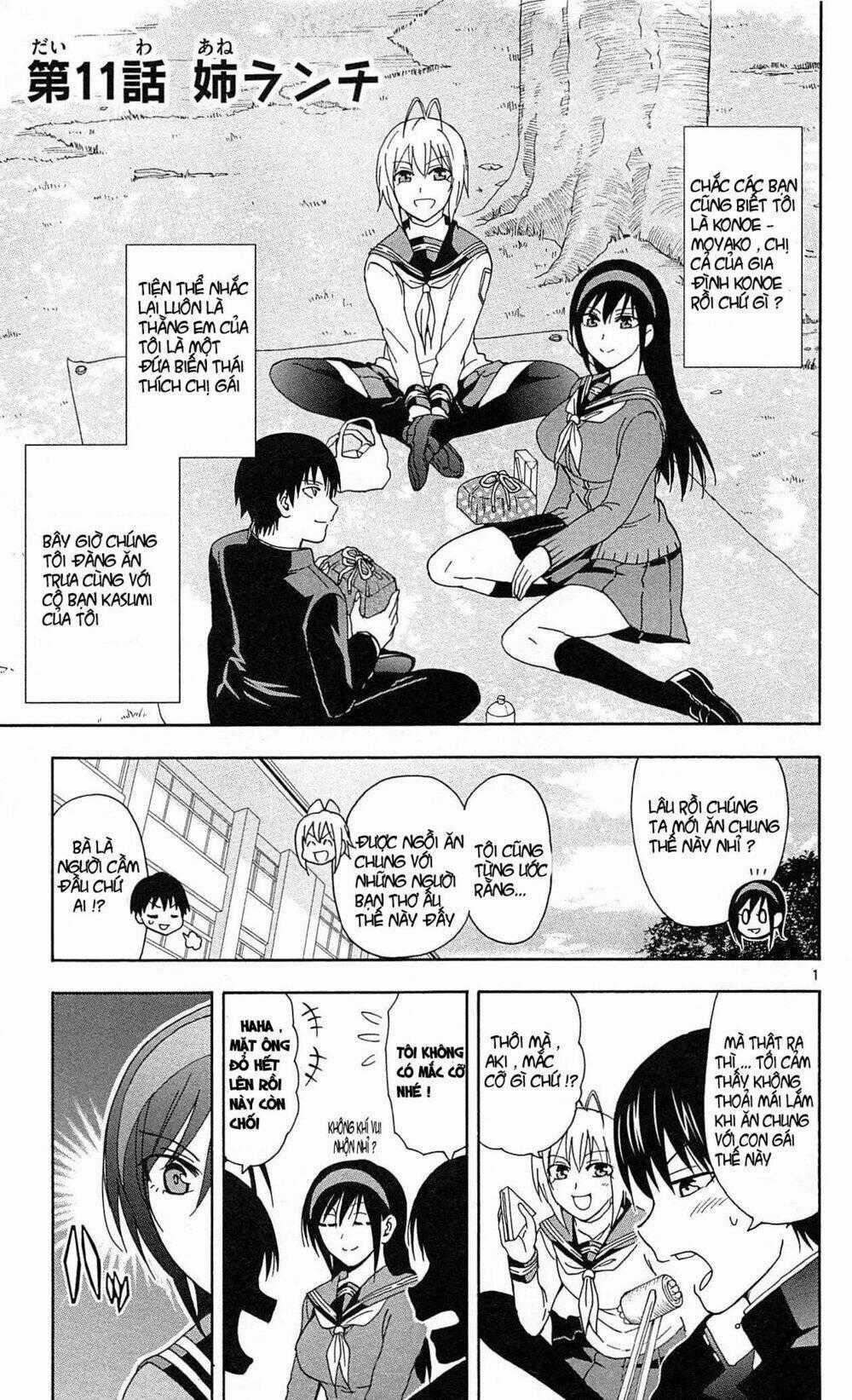 Ane Log - Moyako Neesan No Tomaranai Monologue Chapter 11 trang 1