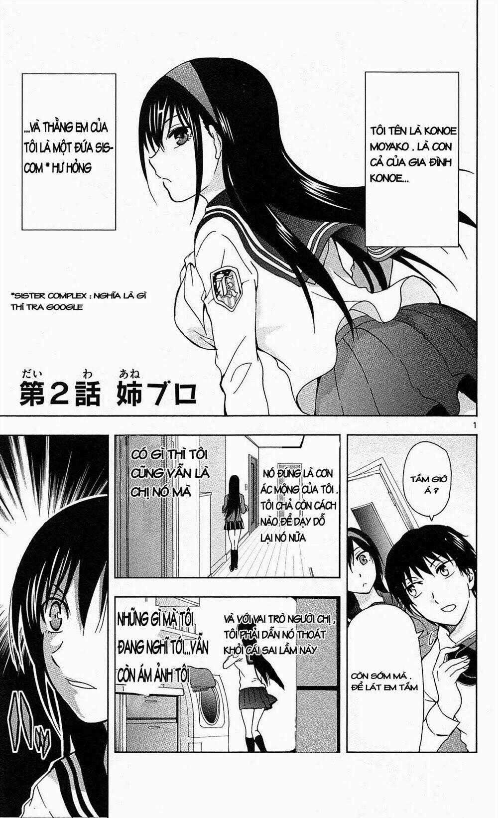 Ane Log - Moyako Neesan No Tomaranai Monologue Chapter 2 trang 0